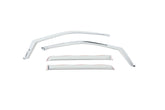 Putco 15-20 Ford F-150 - (Set of 4) Element Chrome Window Visors